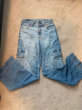 American Eagle Light Blue Stretch Denim Jeans